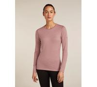 T-shirt thermique femme à manches longues Icebreaker Oasis 200 LS Crewe Wmns M sommet/rougir/s