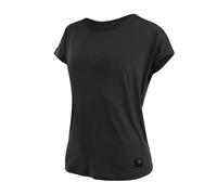 T-shirt thermique femme - manches courtes Sensor Merino Air Relax Fit Traveller M noir