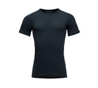 T-shirt thermique homme à manches courtes Devold Lauparen Merino 190 Base Tee encre XL