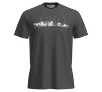 T-shirt thermique homme à manches courtes Icebreaker Merino 150 Tech Lite Short Sleeve Tee Massif Me obsidienne M