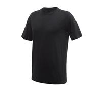 T-shirt thermique homme à manches courtes Sensor Merino Active noir M