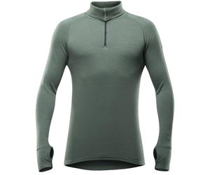 T-shirt thermique homme à manches longues Devold Expedition col roulé avec fermeture éclair M forêt
