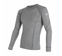 T-shirt thermique homme à manches longues Sensor Merino Wool XL gris clair