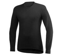 T-shirt thermique homme à manches longues Woolpower Crewneck 200 XXS noir