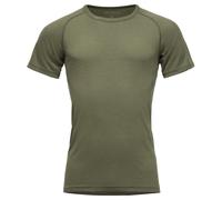 T-shirt thermique Lauparen Merino Base Short Sleeve Devold - Olive S