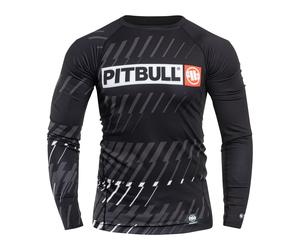 T-shirt thermique LongSleeve Rashguard Street Dog Pitbull - Black XXL