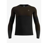 T-shirt thermique Odlo Performance Warm à manches longues noir pur - M