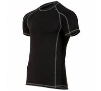 T-shirt thermique Outdoor Bamboo Base Layer 190 Highlander - Black XL