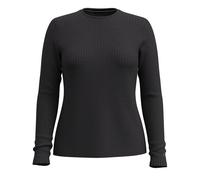 T-shirt thermique pour femme à manches longues Smartwool Thermal Merino Rib Crew W bruyère charbonneuse S