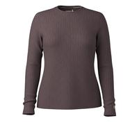 T-shirt thermique pour femme à manches longues Smartwool Thermal Merino Rib Crew W vison violet bruyère M