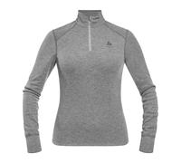 T-shirt thermoactif pour femmes Active Warm Base Layer Half-Zip Odlo - Grey Melange S