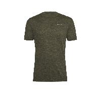 T-shirt Thermowave Merino Offbeat TruLite Vert forêt mélangé S
