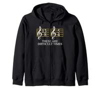 T-Shirt « These are Difficult Times », « Music and Musician » Sweat à Capuche