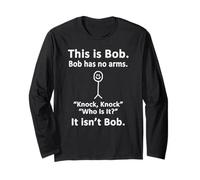 T-Shirt « This is Bob Knock Knock » - Humour sans Bras Manche Longue