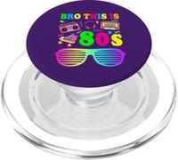 T-Shirt « This is My 80s Bro » pour Homme et Femme PopSockets PopGrip pour MagSafe