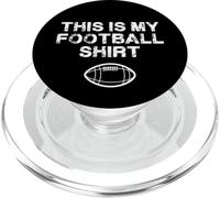 T-Shirt « This is My Football Shirt » pour Fans de Football PopSockets PopGrip pour MagSafe