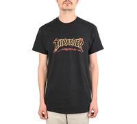 T-Shirt Thrasher Craqué - Noir