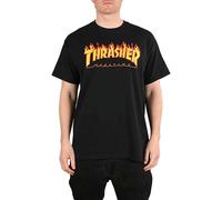 T-Shirt Thrasher Flame Logo - Noir