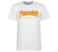 Thrasher T-shirt motifs flammes XL White