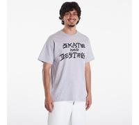 Thrasher Skate And Destroy Short Sleeve T-shirt Gris XL Homme