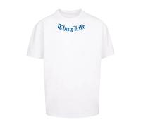 T-shirt Thug Life BandanaLogo Blanc S