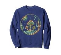 T-Shirt tie-Dye Champignons Mystique désert Vintage Festival Sweatshirt