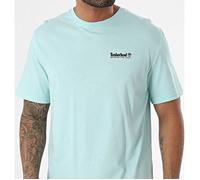 T-shirt - TIMBERLAND - ASOS Design - Couleur turquoise - Manches courtes - Col arrondi M