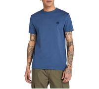 T-shirt - TIMBERLAND - Dunstan River - Bleu - Coton - Manches courtes L
