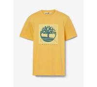 T-shirt Timberland Front Graphic manche courte jaune - S