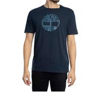 T-shirt Timberland Kennebec River Tree Logo Bleu - Homme - Manches courtes - Col arrondi S