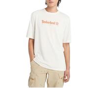 Timberland T-shirt pour Homme Anti-UV Logo Blanc