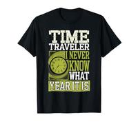 T-shirt Time Travel Sci-Fi Enthusiast et Time Machine Adventure T-Shirt