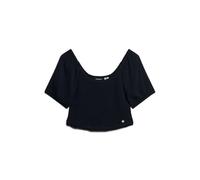 Superdry Blouse à Manches Courtes Smocked
