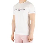 T-shirt - TOMMY HILFIGER - Logo - Blanc - Manches courtes - Taille L XL
