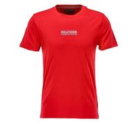 Tommy Hilfiger T-shirt pour homme Small Hilfiger, Rouge primaire, M