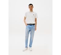 T-shirt hommes Tommy Jeans TJM REG BADGE TEE EXT Blanc EU L