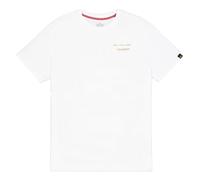 T-shirt Tonal Logo Print Alpha Industries - White XXL