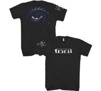 Too'l 24/7 T-shirt Skull Spikes unisexe manches courtes 100% coton Noir Taille L