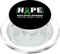 T-Shirt Traumatic Brain Blessures cérébrales - Hope Brain Injury Awareness PopSockets PopGrip pour MagSafe