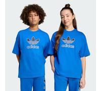 ADIDAS ORIGINALS T-Shirt 'Trefoil' bleu / noir / blanc, Taille 152