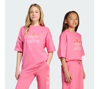 T-shirt Trèfle Oversize Pink Fusion 7-8A