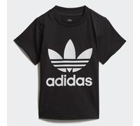 Adidas Trefoil - Bebes T-shirts Black 63 - 68 CM