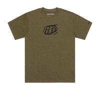 Troy Lee Designs Badge T-shirt à manches courtes, noir-vert, taille M pour homme