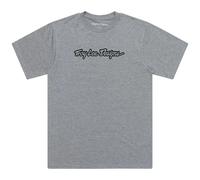 T-shirt Troy Lee Designs Signature Gris 2XL