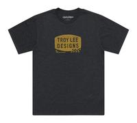 Troy Lee Designs Stamp, t-shirt S Gris Foncé/Orange Gris Foncé/Orange