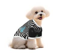 T-shirt tunnel d'hypnose pour chien, chiot et animal de compagnie - Débardeur élastique - Pour chiens et chats - Joli pull respirant et doux - Taille M