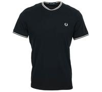 Fred Perry TWIN TIPPED T-SHIRT men Shortsleeves blue taille: XL