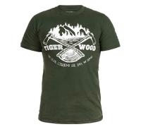 T-Shirt Two Axes TigerWood - Green M