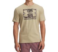 Under Armour Homme UA ABC Camo Boxed Logo T-Shirt, Kaki des Champs/Timberwolf Taupe, L EU
