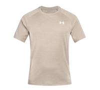 T-shirt UA Tech Textured Under Armour - Timberwolf Taupe/White S